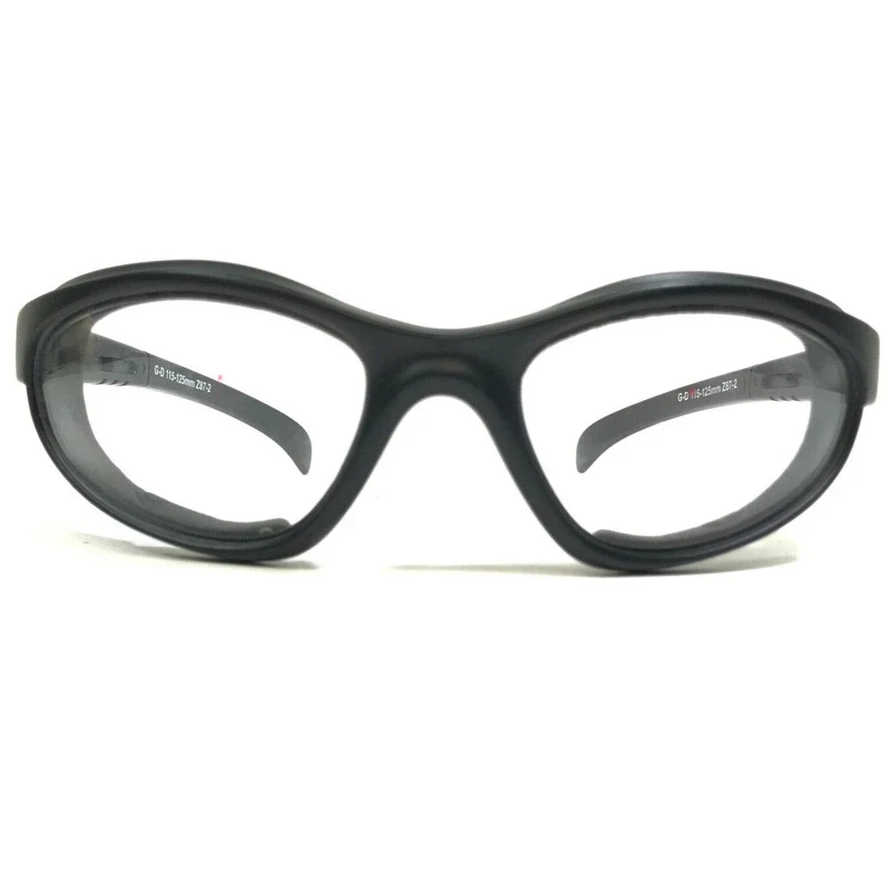 Guard-Dogs Safety Goggles Eyeglasses Frames GD 115 Matte Black Z87-2 57-19-125